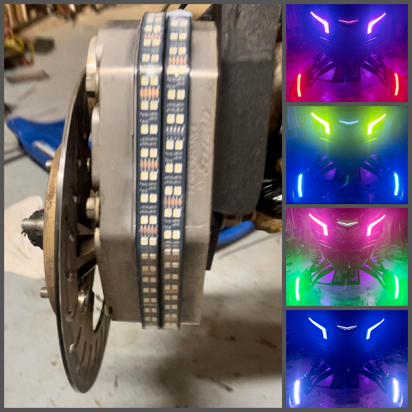 (RGB+W) Dual Row Portal Light Kit