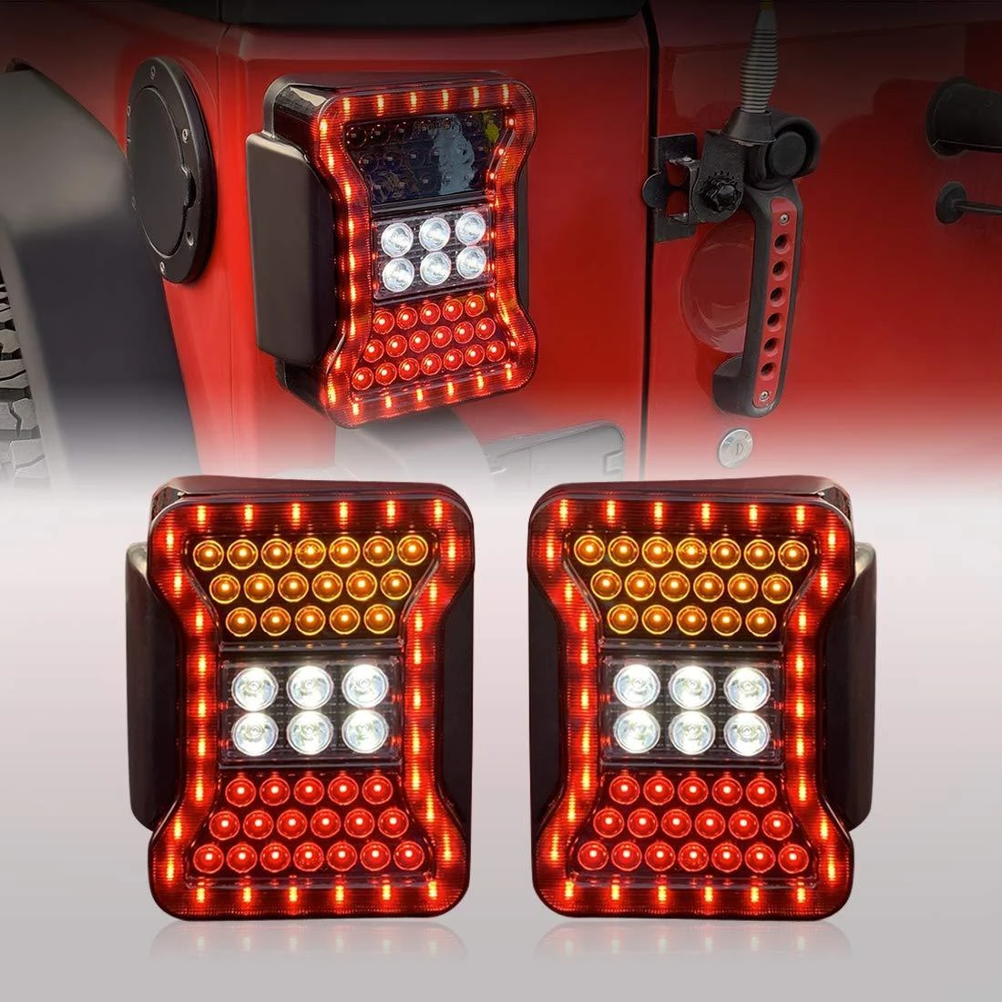 Tail Light: Jeep JK - Blackout