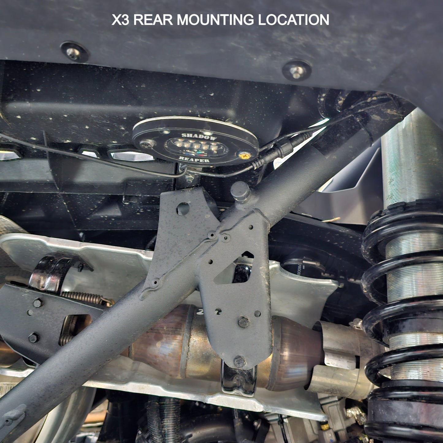 X3 & RZR Specific Rock Light Bracket/Mount Kit