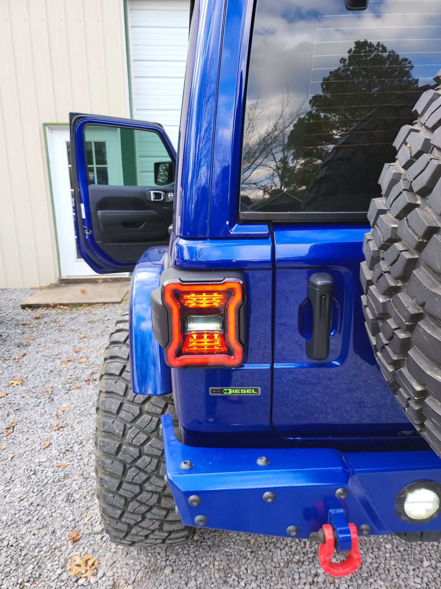 Tail Light: Jeep JL - Blackout