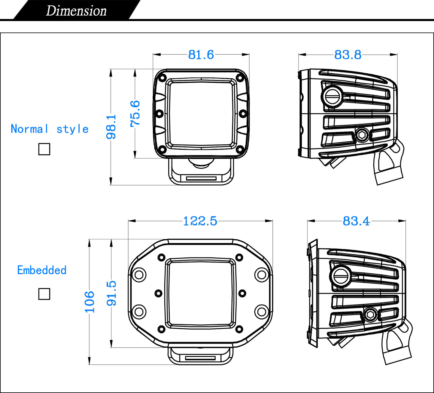 40w High Output Pods (Pair)