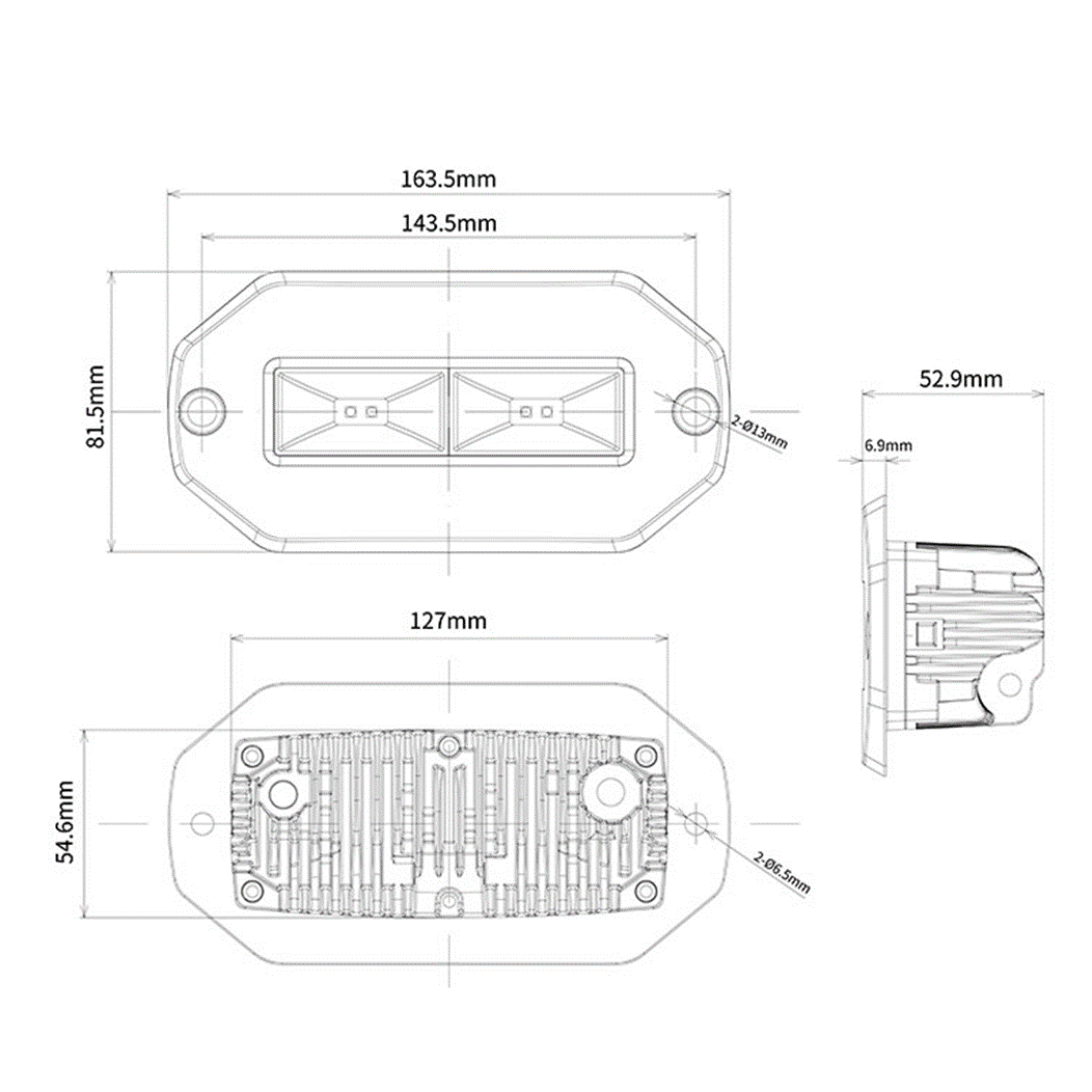 20w / 40w High Output Scene Pods (Pair)