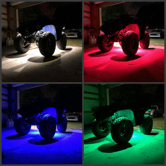 (ATV/4-Wheeler) - RGB+W Rock Light Kit