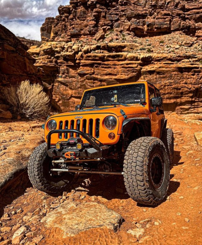 Inferno Front Winch Bumper with Flat Top Stinger | Jeep Wrangler JK