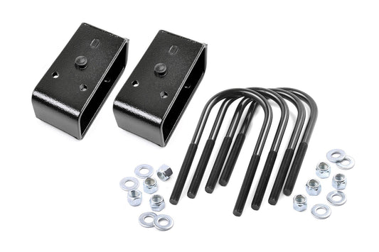 2 Inch Block & U-Bolt Kit - Ford F-250 Super Duty 2WD/4WD (2005-2010)