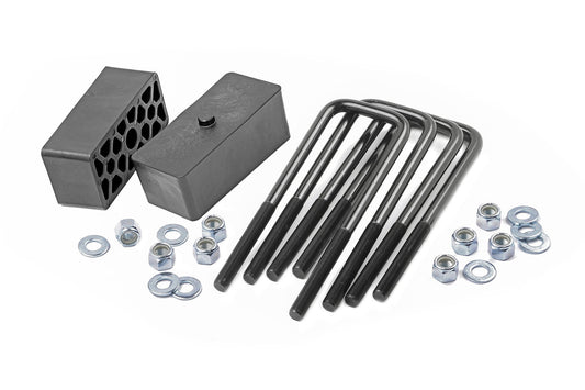 2 Inch Block & U-Bolt Kit - Toyota Tacoma 2WD/4WD (2005-2023)