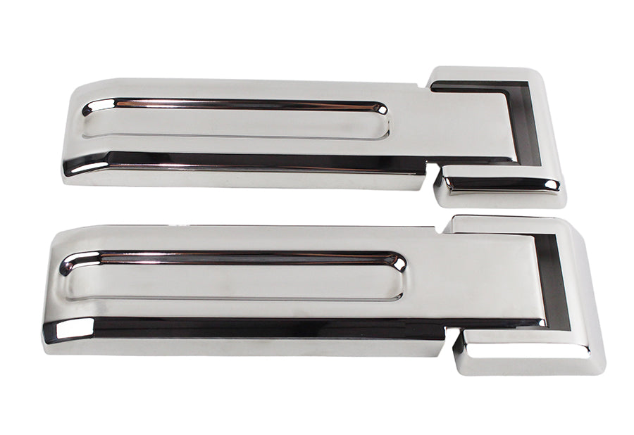 Jeep JK Tailgate Hinge Overlays 4 Pieces 07-18 Wrangler JK Polished Silver Kentrol