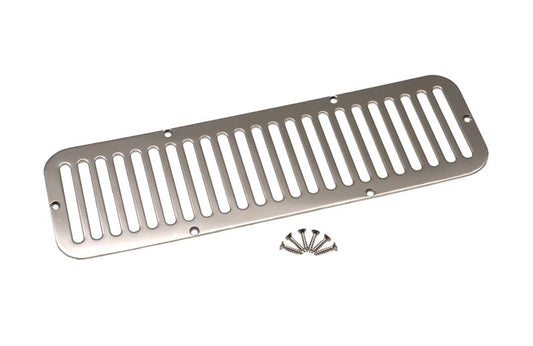 Jeep CJ5 Hood Vent 55-77 CJ5 Polished Silver Kentrol