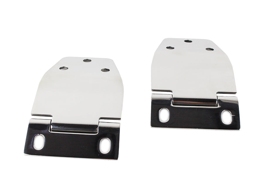 Jeep CJ7 Liftgate Hinge Pair 77-86 CJ7 Polished Silver Kentrol