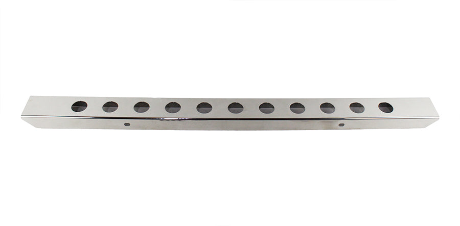 Jeep CJ 54 Inch Front Bumper with holes (No License Plate Holes) 45-86 CJ Polished Silver Kentrol