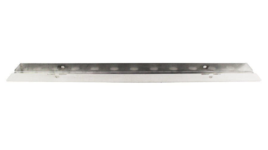 Jeep YJ 54 Inch Front Bumper with holes (No License Plate Holes) 87-95 Wrangler TJ Polished Silver Kentrol