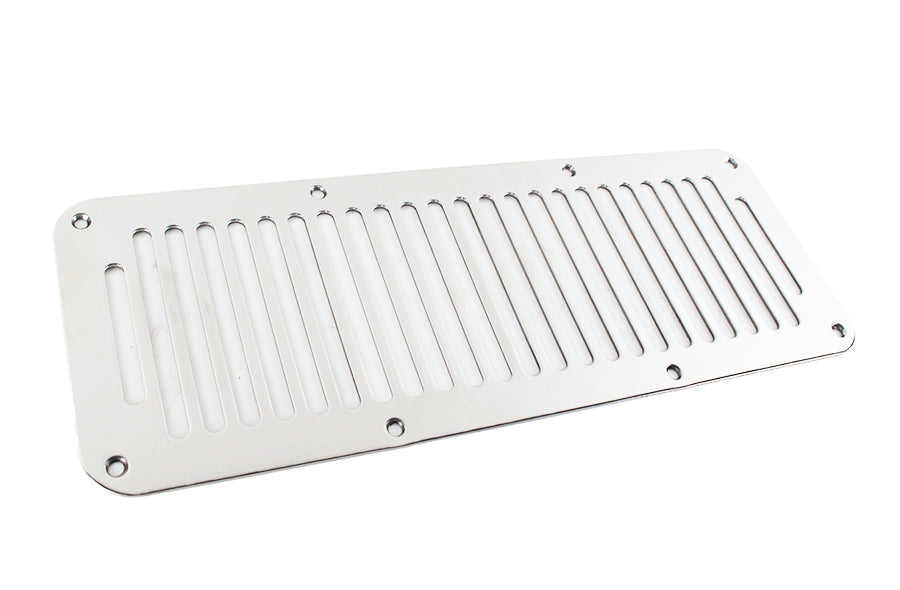 Jeep YJ Hood Vent 8 Holes 87-95 Wrangler TJ Polished Silver Kentrol