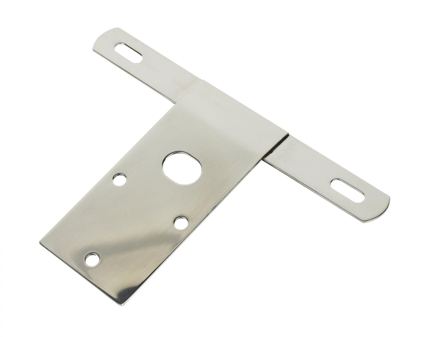 Jeep CJ License Plate Bracket 76-86 CJ Polished Silver Kentrol