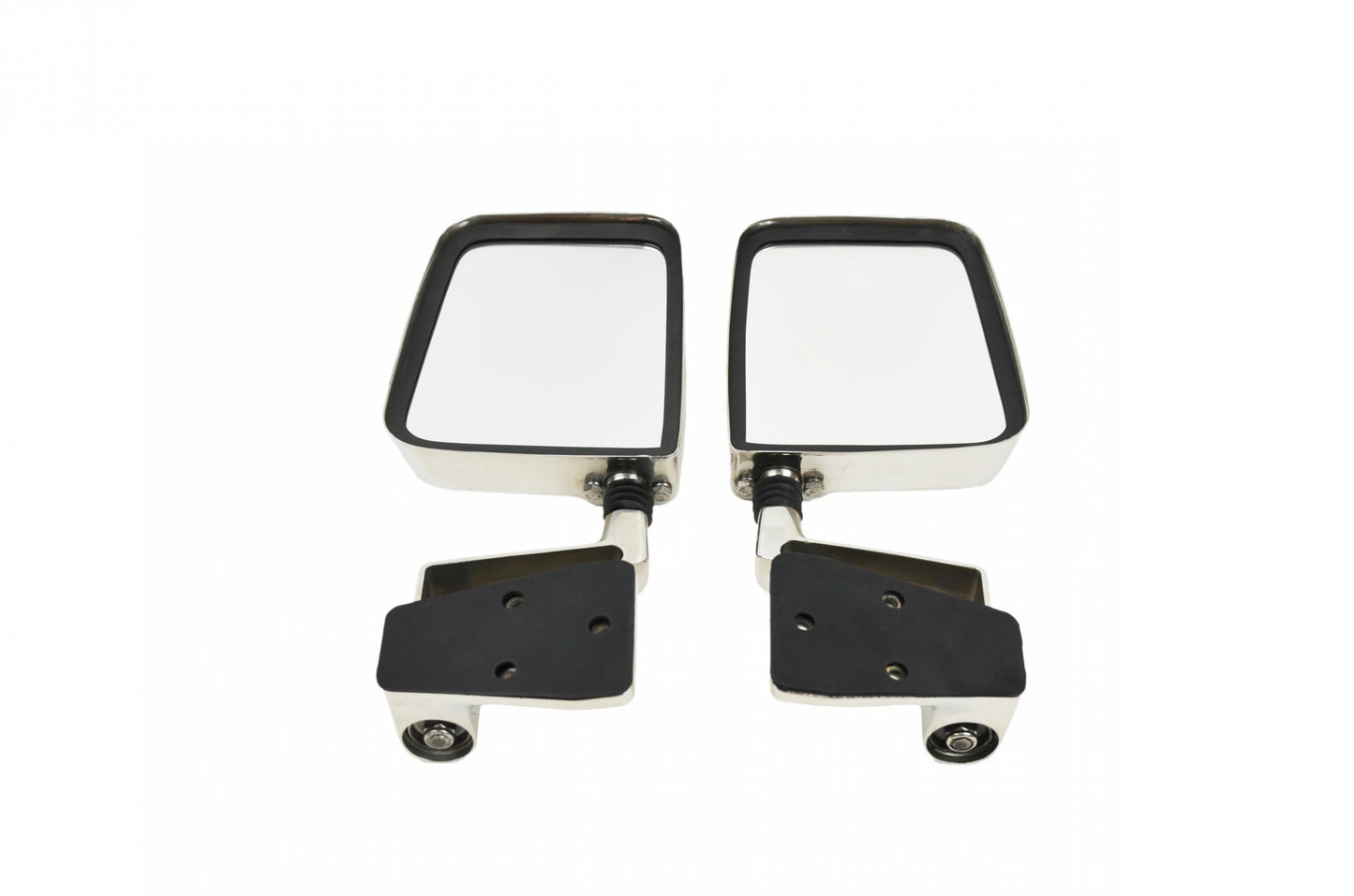 Jeep YJ/TJ Mirror Kit Pair 88-06 Wrangler YJ/TJ Polished Silver Kentrol