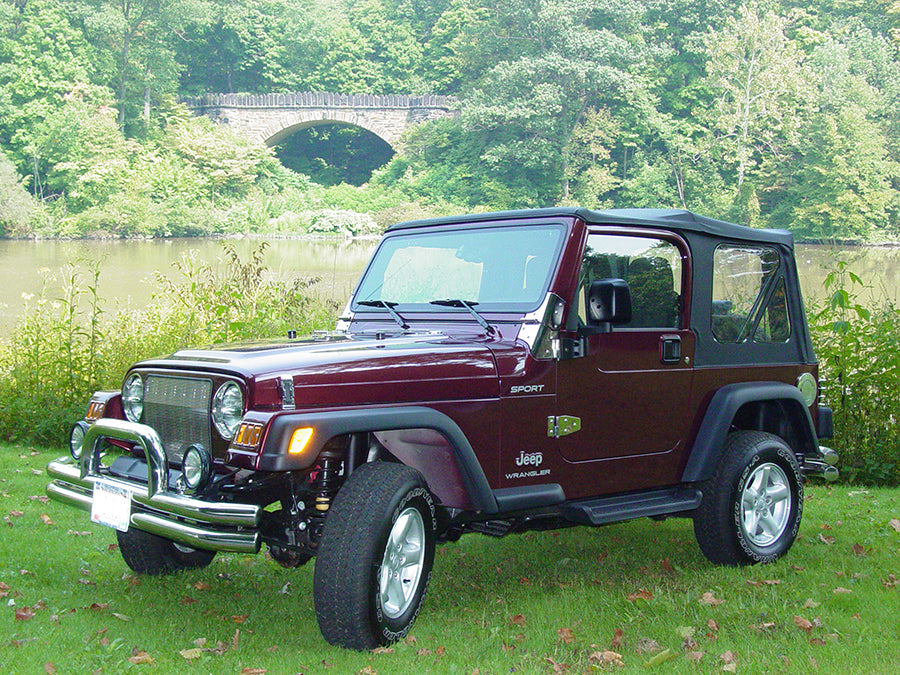 Jeep TJ Hood Catch Pair 97-06 Wrangler TJ Polished Silver Kentrol