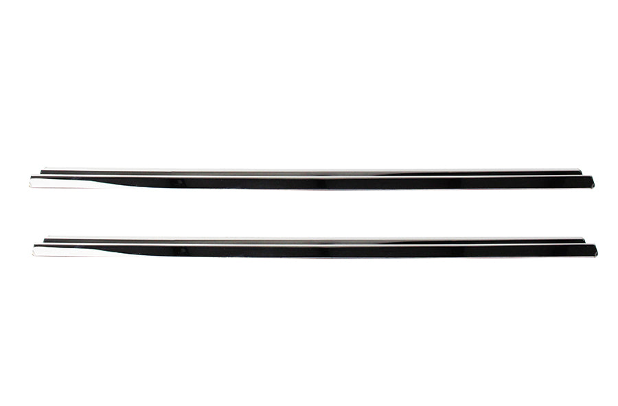 Jeep TJ Entry Guards Pair 97-06 Wrangler TJ Polished Silver Kentrol