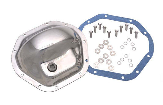 Jeep CJ Front and Rear Differential Cover Model 44 45-75 CJ 86 CJ7 Polished Silver Kentrol