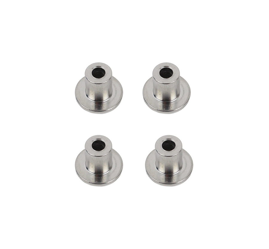 Jeep JK JK OEM Anti-Theft Door Nuts 2 Door 07-18 Wrangler JK Polished Silver Kentrol