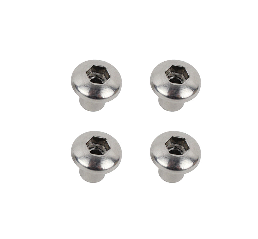 Jeep JK JK OEM Anti-Theft Door Nuts 2 Door 07-18 Wrangler JK Polished Silver Kentrol