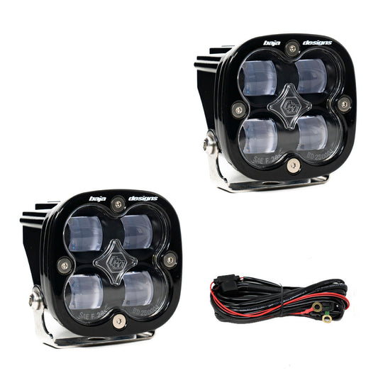 Squadron SAE LED Light Pod Pair (SAE Fog, Clear)