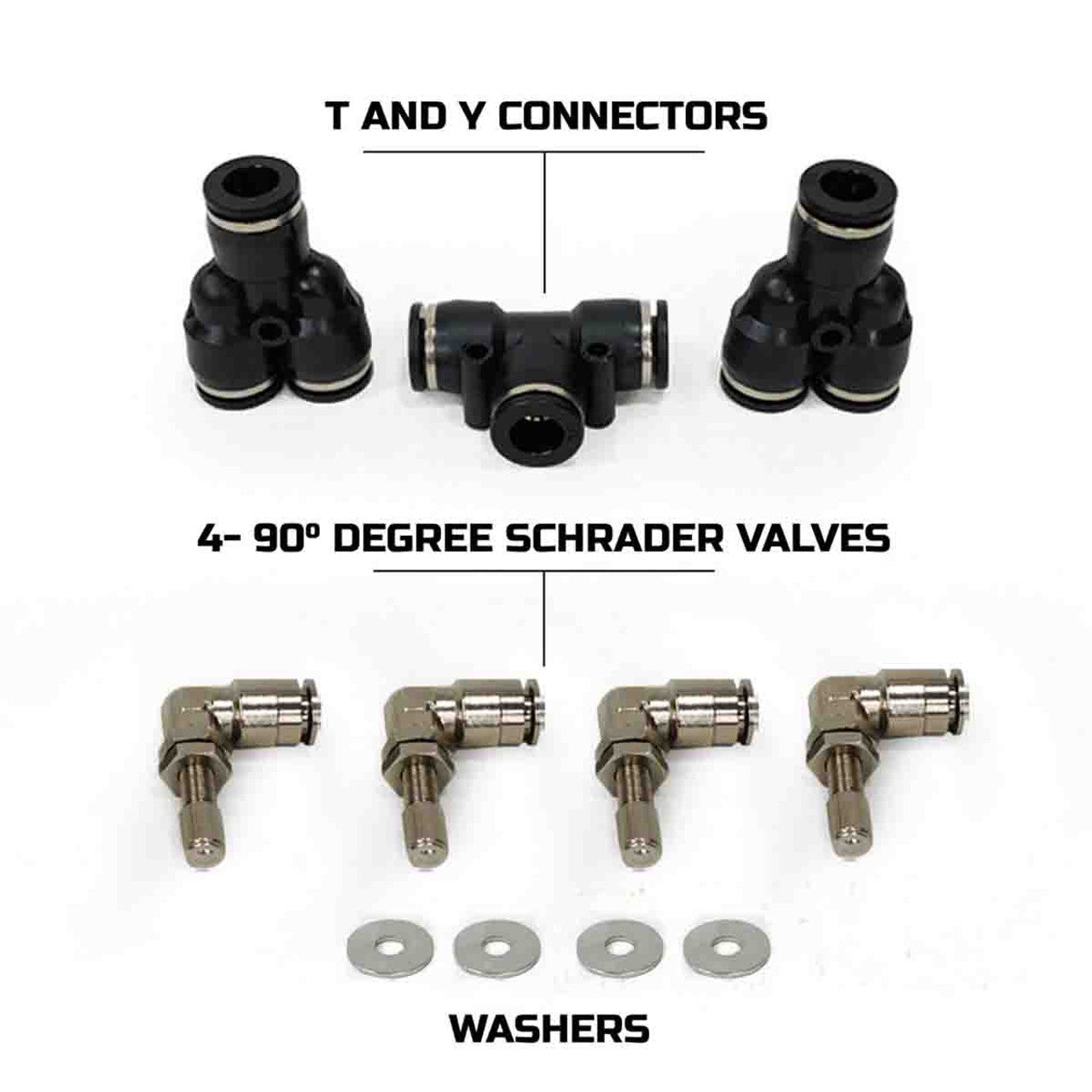 4 Tire Inflation System - Jeep Gladiator JT Engine Bay Passenger Side