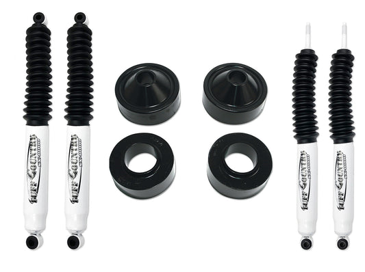 2 Inch Lift Kit 07-18 Jeep Wrangler JK 2 & 4 Door Kit w/ SX8000 Shocks Tuff Country