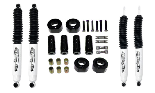 2 Inch Lift Kit 97-06 Jeep Wrangler TJ w/ SX8000 Shocks Tuff Country