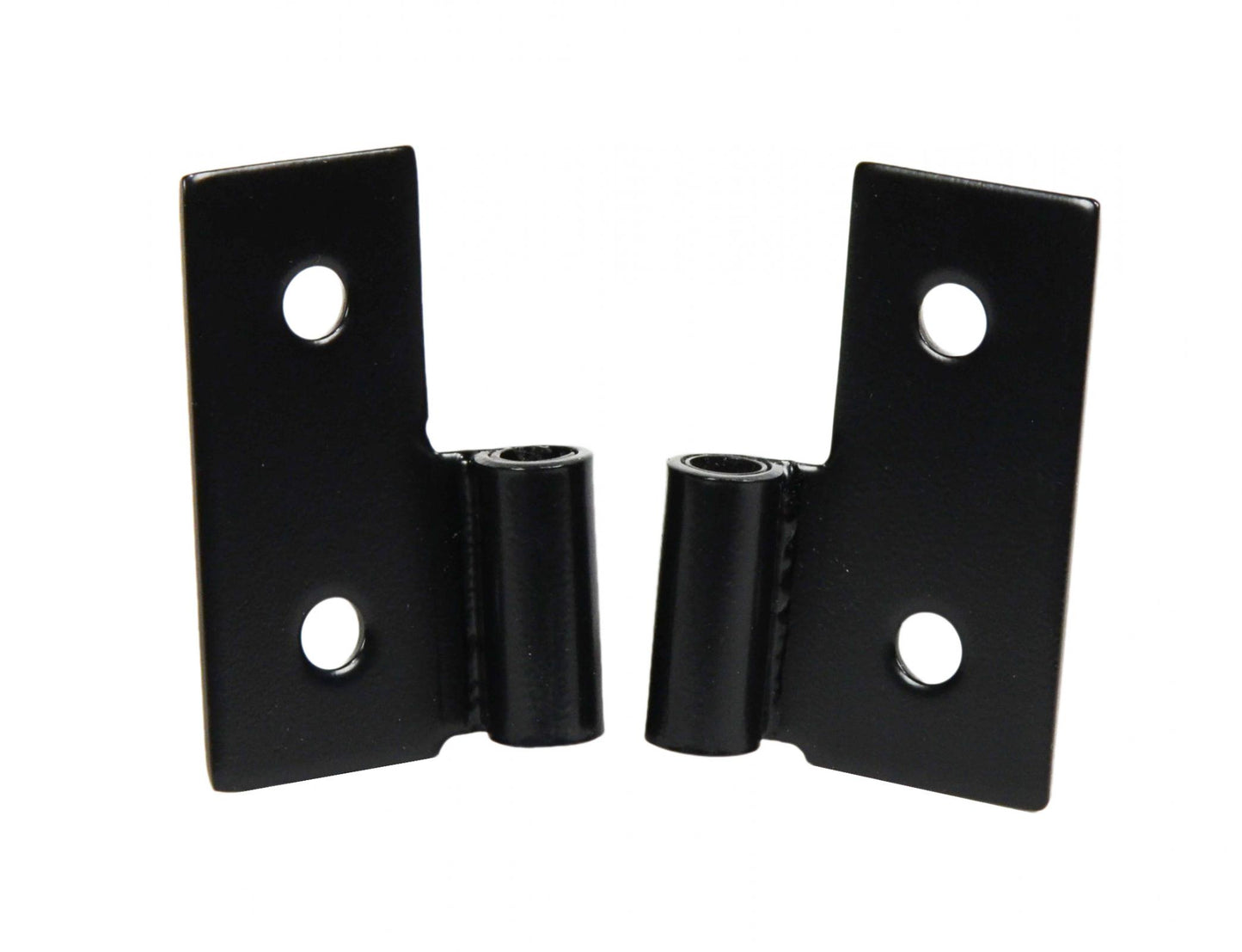 JEEP CJ/YJ/TJ Lower Door Hinge Pair 76-06 CJ and Wrangler YJ/TJ Powdercoat Black Kentrol