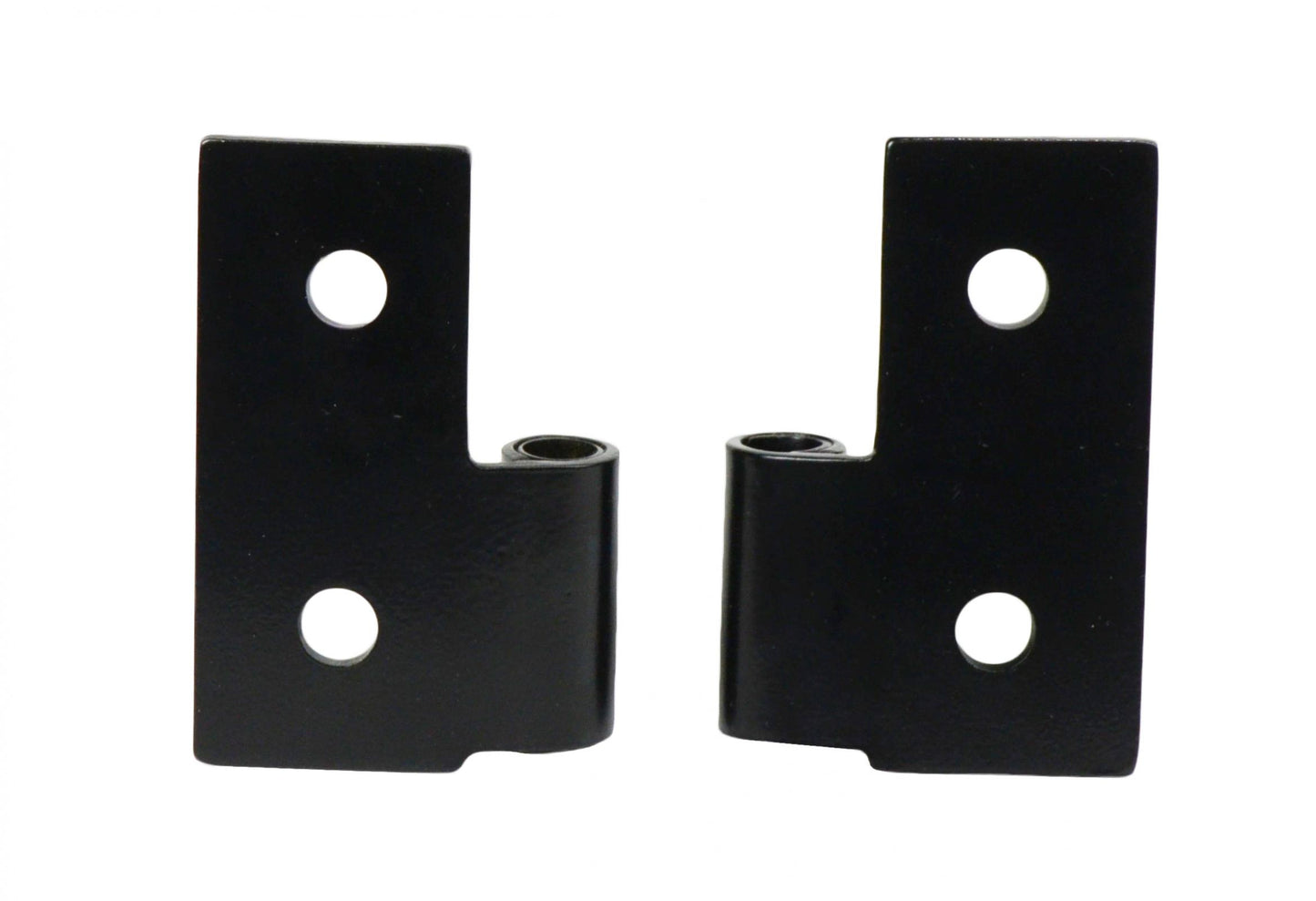 JEEP CJ/YJ/TJ Lower Door Hinge Pair 76-06 CJ and Wrangler YJ/TJ Powdercoat Black Kentrol