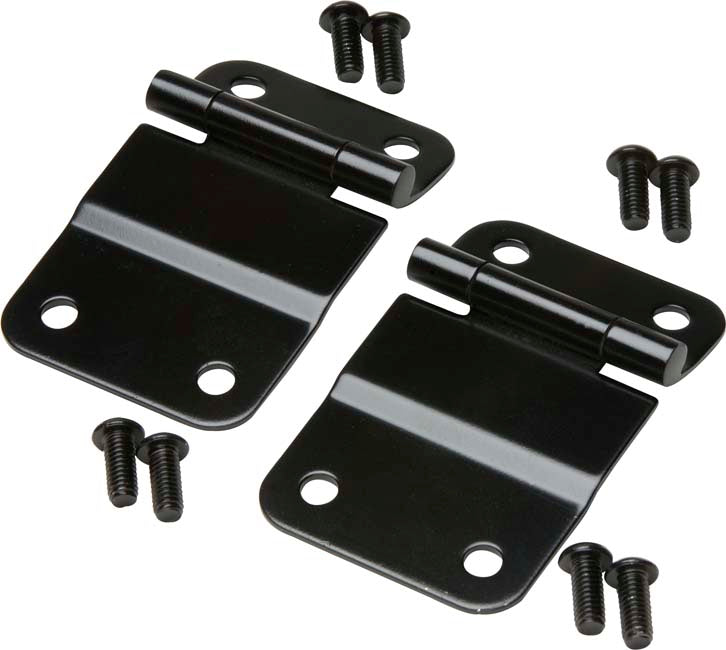 Jeep CJ Tailgate Hinge Pair 76-86 CJ7 Powdercoat Black Kentrol