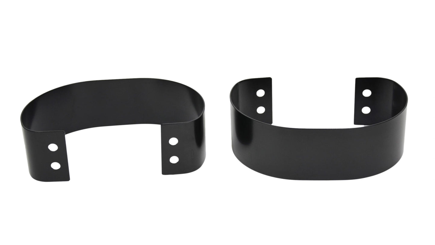 Jeep CJ/YJ Bumperettes Pair 76-95 CJ and Wrangler YJ Powdercoat Black Kentrol