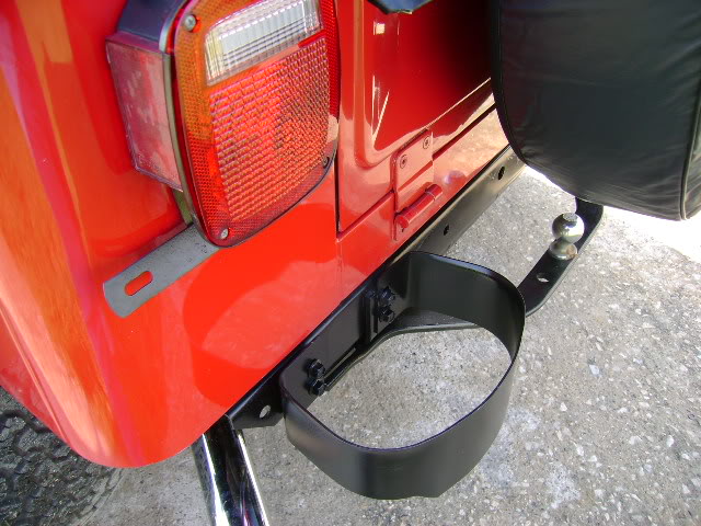 Jeep CJ/YJ Bumperettes Pair 76-95 CJ and Wrangler YJ Powdercoat Black Kentrol