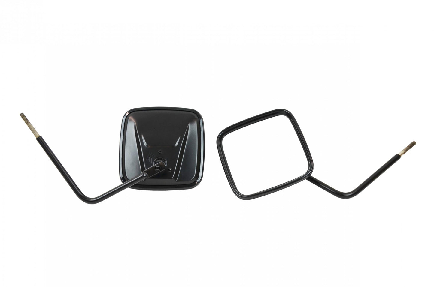 JEEP CJ/YJ/TJ/JK Outback Mirrors Pair 76-18 CJ and Wrangler YJ/TJ/JK Powdercoat Black Kentrol