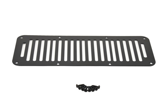 Jeep YJ Hood Vent 8 Holes 87-95 Wrangler TJ Powdercoat Black Kentrol