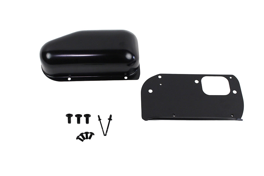 Jeep CJ Wiper Motor Cover 76-86 CJ Powdercoat Black Kentrol