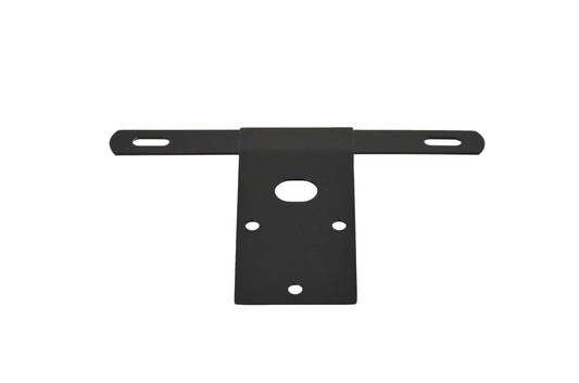 Jeep CJ License Plate Bracket 76-86 CJ Powdercoat Black Kentrol