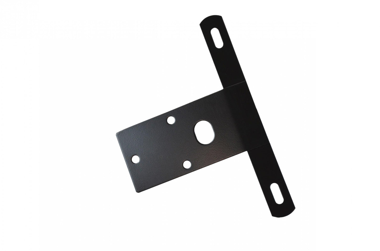 Jeep CJ License Plate Bracket 76-86 CJ Powdercoat Black Kentrol