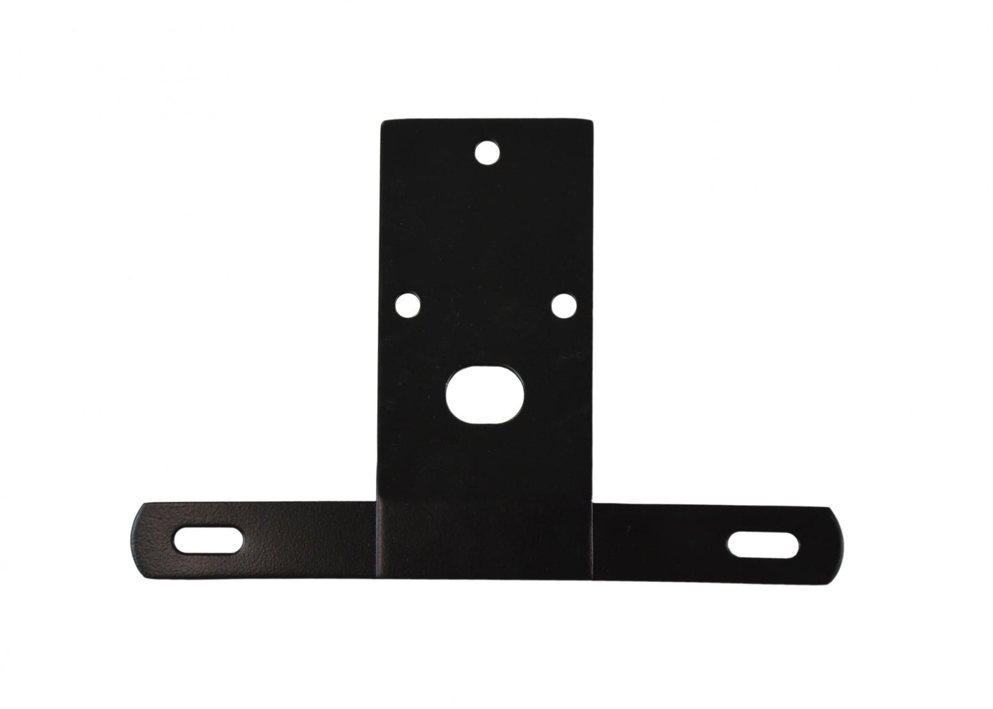 Jeep CJ License Plate Bracket 76-86 CJ Powdercoat Black Kentrol