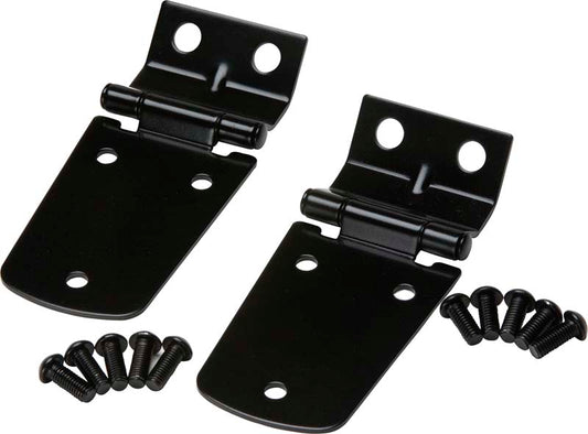 Jeep TJ Hood Hinge Pair 97-06 Wrangler TJ Powdercoat Black Kentrol