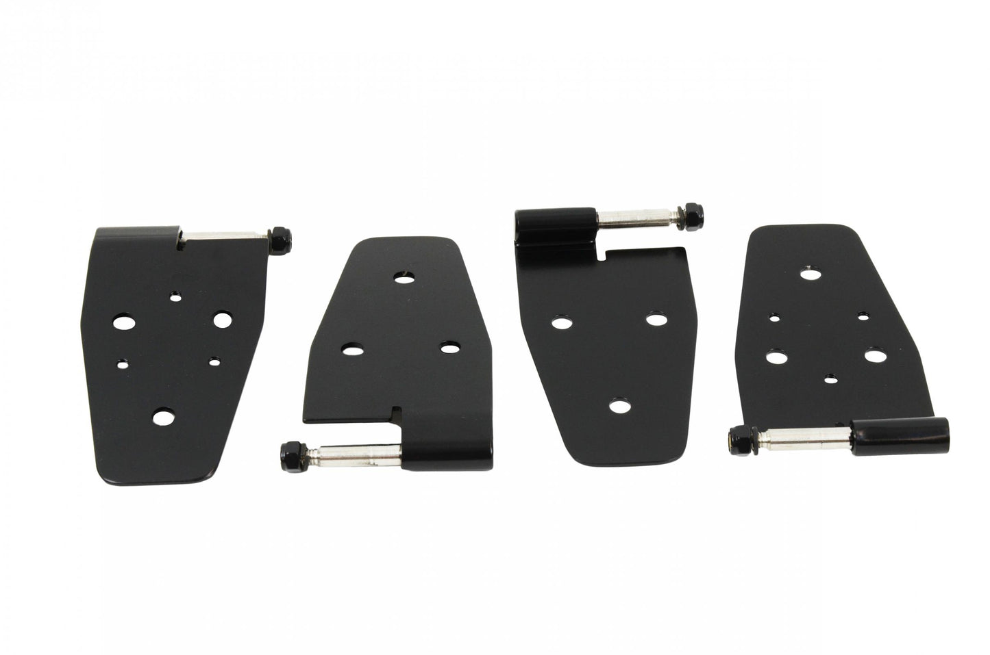 Jeep TJ Door Hinge Set 4 Pieces 97-06 Wrangler TJ Powdercoat Black Kentrol