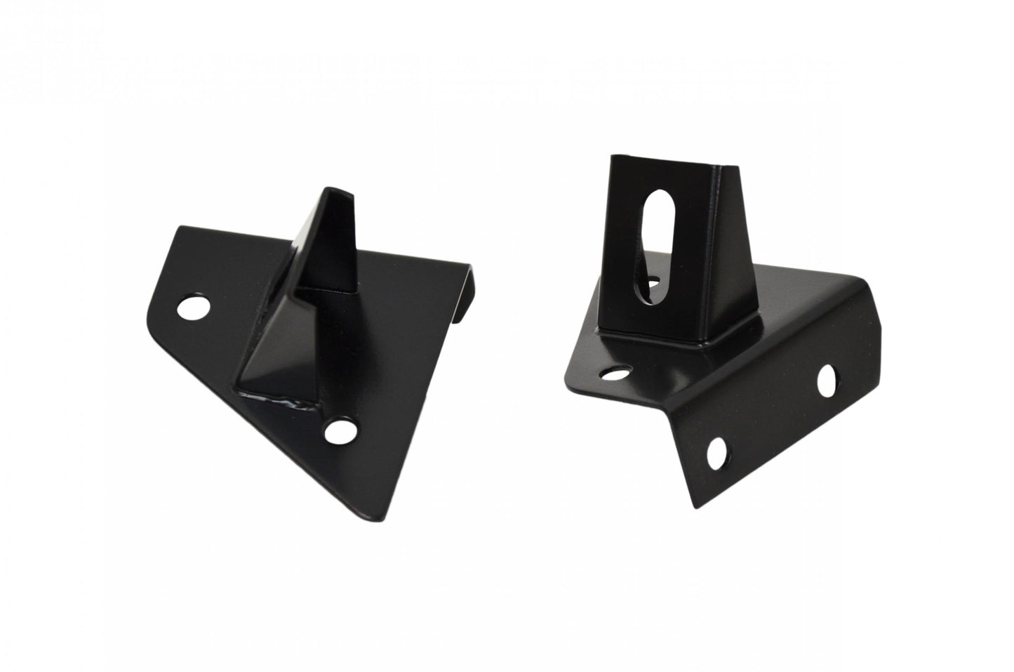 Jeep CJ/YJ Light Bracket Pair 76-95 CJ and Wrangler YJ Powdercoat Black Kentrol