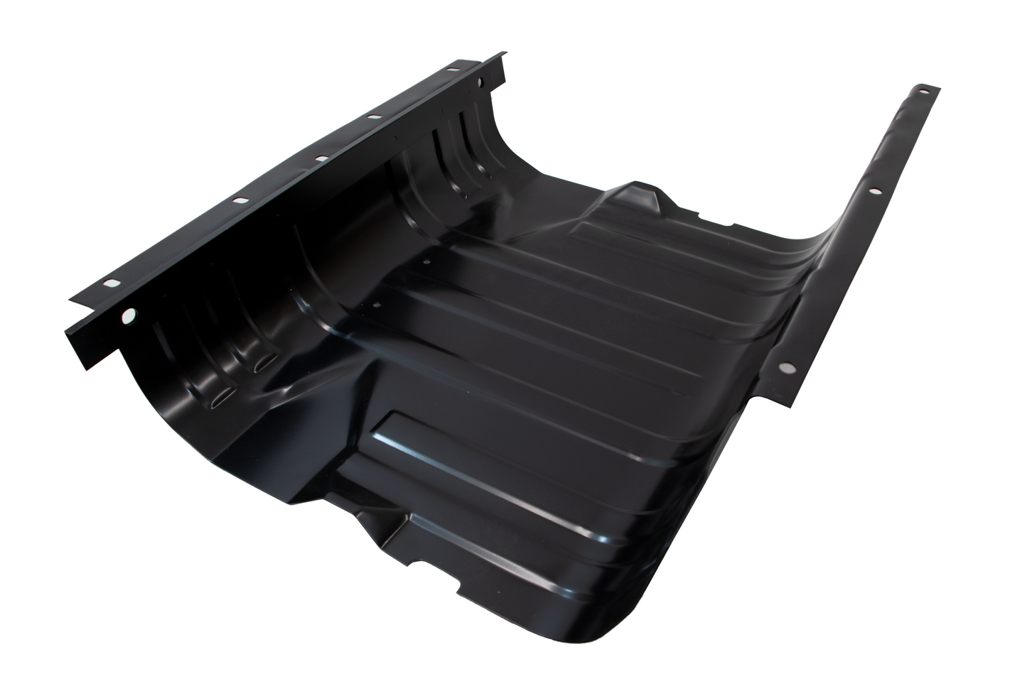 Jeep CJ/YJ Gas Tank Skid Plate W/Strap for 76-90 CJ/Wrangler YJ Black Stainless Kentrol