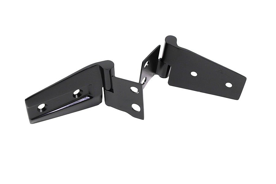 Jeep JK Hood Hinge Pair 07-18 Wrangler JK Powdercoat Black Kentrol