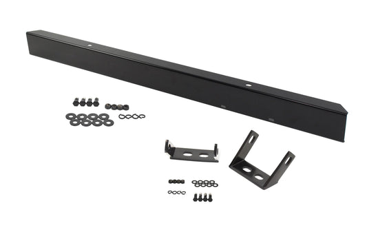 Jeep CJ Black 1945-86 CJ5 and CJ7 Rear Bumper 45-86 CJ Powdercoat Black Kentrol