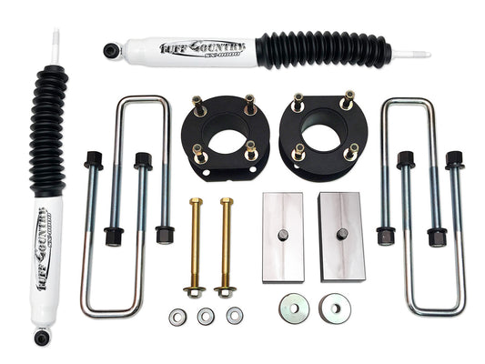 3 Inch Lift Kit 07-Up Toyota Tundra 4x4 & 2WD 3 Inch Front / 1 Inch Rear Lift Kit w/ SX8000 Shocks No Strut Disassembly Excludes TRD Pro Tuff Country