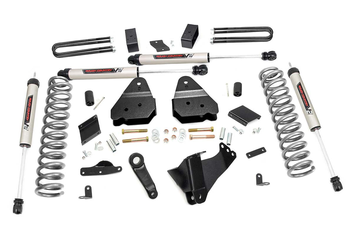 4.5 Inch Lift Kit - No OVLD - V2 - Ford F-250 Super Duty 4WD (2011-2014)