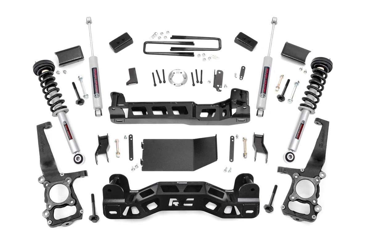 4 Inch Lift Kit - N3 Struts - Ford F-150 4WD (2011-2013)