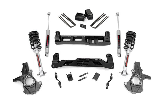 5 Inch Lift Kit - Alu/Stamp Steel - N3 Struts - Chevy/GMC 1500 (14-18 & Classic)