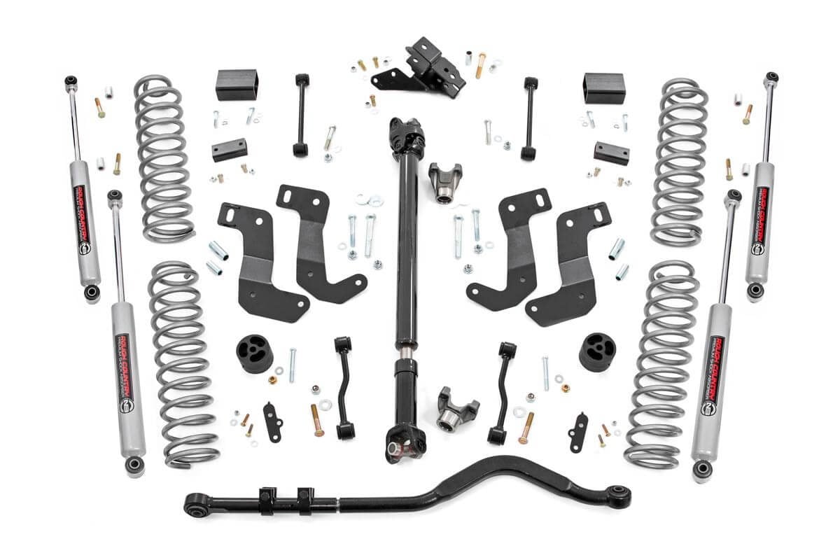 3.5 Inch Lift Kit - C/A Drop - FR D/S - Jeep Wrangler JL 4WD (2018-2023)