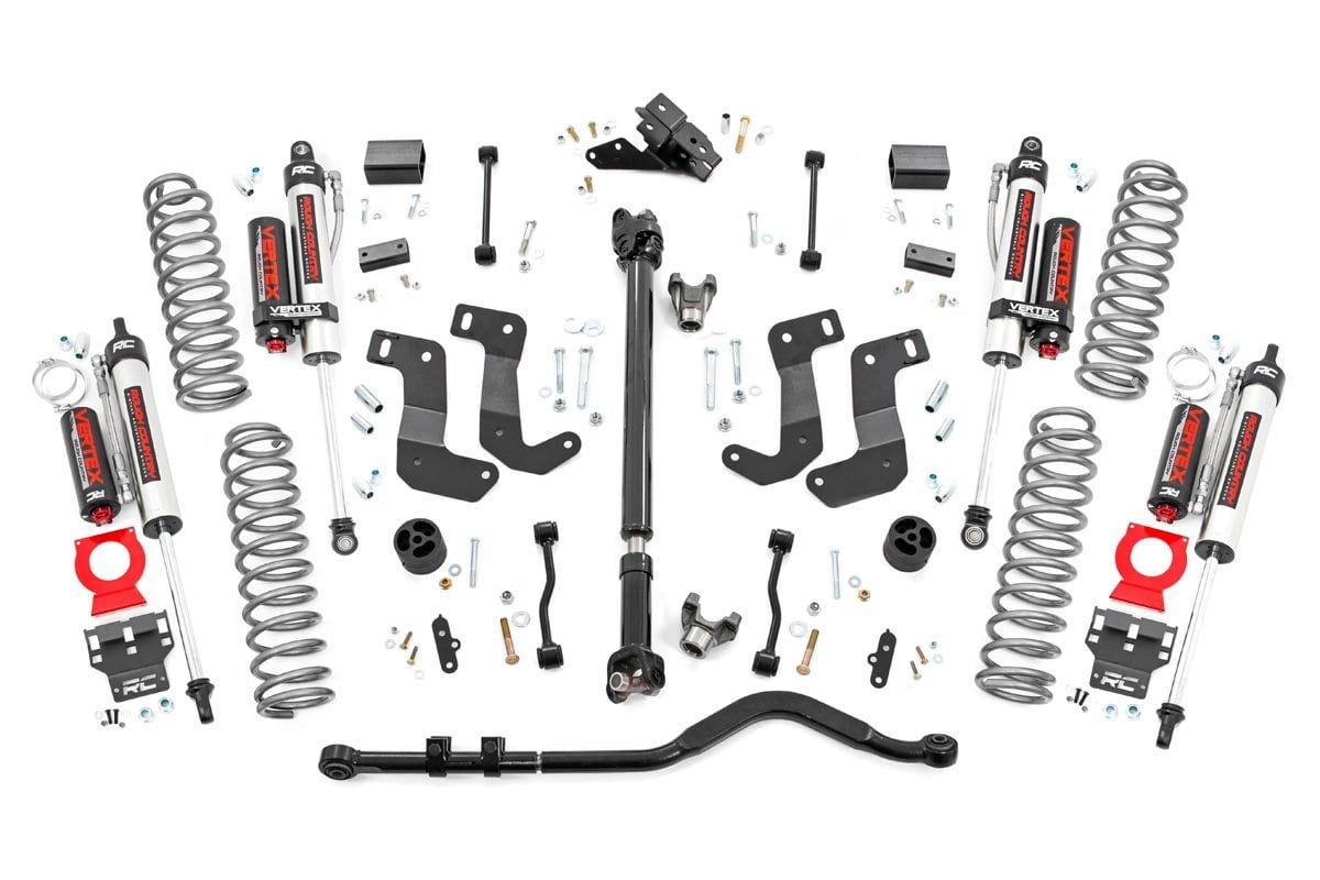 3.5 Inch Lift Kit - C/A Drop - FR D/S - Vertex - Jeep Wrangler JL 4WD (18-23)